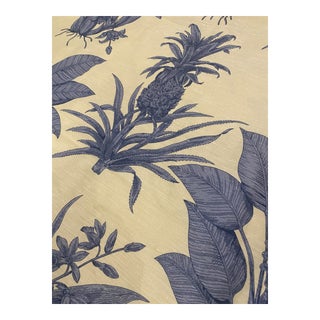 Thibaut Tropical Toile Fabric - 6 Yards For Sale