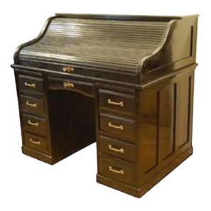 Original Art Nouveau Rolllanden Desk, 1905 For Sale