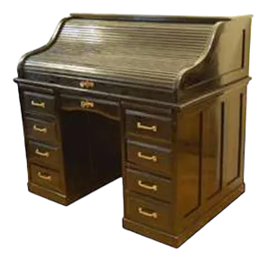 Original Art Nouveau Rolllanden Desk, 1905
