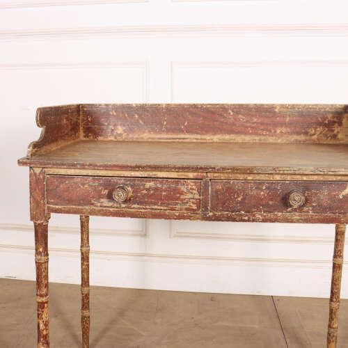 Hollywood Regency English Regency Side Table For Sale - Image 3 of 13