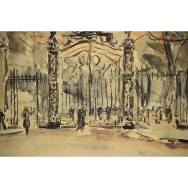 Wood Paris Street Scene II For Sale - Image 7 of 7