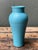 Vintage Studio Pottery Blue Vase For Sale - Image 9 of 14