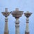 Wood Lacquered and Gilded Wooden Candleholders, Early 19th Century, Set of 6 For Sale - Image 7 of 18