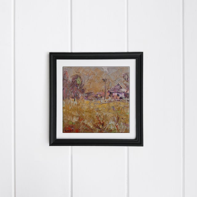 Farmhouse Oil Painting Warm Evening Kalenyuk Alex For Sale - Image 3 of 12
