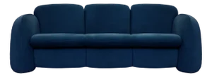 Collector Penta Sofa in Navy Blue by Daciano Da Costa
