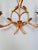 Floral Wall Sconces in Gilt Metal, Italy, 1960, Set of 2 For Sale - Image 6 of 14