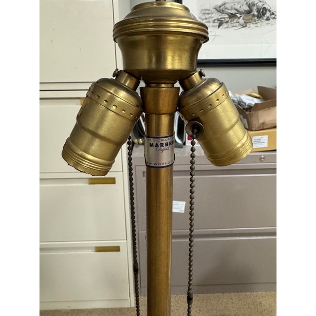 Pair of 1960s Patinated Bronze Archaistic Table Lamps by Marbro Lamp Co. For Sale - Image 13 of 13