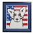 George Rodrigue Signed Limited Edition God Bless America Blue Dog Print For Sale