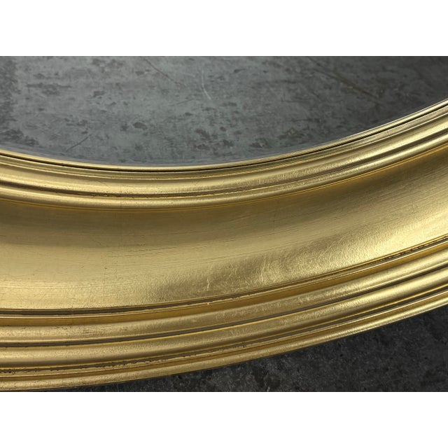 Roche Bobois Clara Gold Mirror, 40 Inches For Sale - Image 9 of 12