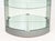 Modern Modern Illuminated Chrome & Glass Cabinet For Sale - Image 3 of 9
