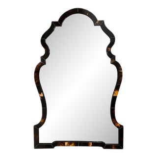 Karl Springer Chippendale-Style Horn Wall Mirror. u.s.a. Late 20th Century. For Sale