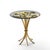Jay Strongwater Lola Ginkgo Brass Leaf Side Table For Sale In Chicago - Image 6 of 8