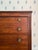 Antique Early 1800s American Neoclassical Cherry Chest of Drawers With Reeded Feet For Sale - Image 13 of 15