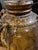 European rustic charm. Antique 19th-century glazed terracotta South of France antique market find, olive oil jar features...