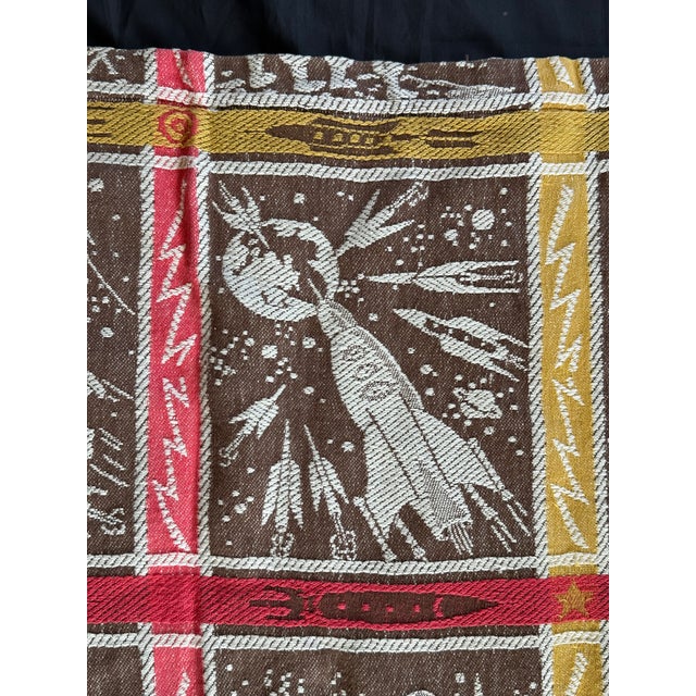 1960s Space Age Fabric Panel For Sale - Image 12 of 13