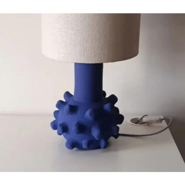 Contemporary Popcorn Lamp Down in Ceramic by Liliana Silva For Sale - Image 3 of 6