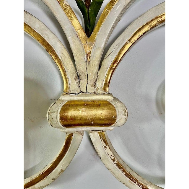 19th Century 19th Century Carved Architectural Element With Gold Leaf Details For Sale - Image 5 of 18