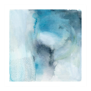 Untitled #270 Watercolor Print on Fine Art Paper by Michelle Oppenheimer