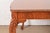 Romweber Antique Chippendale Burl Wood Extension Dining Table, Newly Refinished For Sale - Image 10 of 14