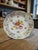 This vintage Oscar De La Renta plate from West Germany features a beautiful painted floral design with a pierced edge,...