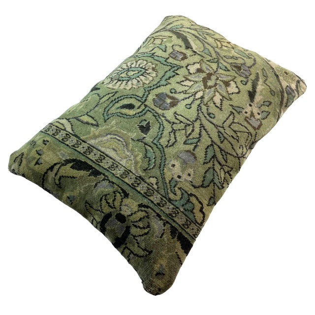 Vintage Turkish Handmade Cushion Cover For Sale - Image 9 of 11