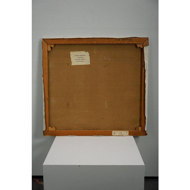 Dick Meeldijk, Abstract Composition, Oil Painting For Sale - Image 10 of 17