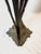 Ornate Victorian Brass Fireplace Fan Screen For Sale - Image 9 of 12