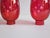 Cranberry Glass Uricane Lamp Shades-a Pair For Sale - Image 10 of 12