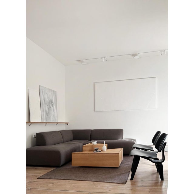 Ecke Coffee Tables in Oak by Hagar Abiri, Set of 2 For Sale - Image 17 of 18