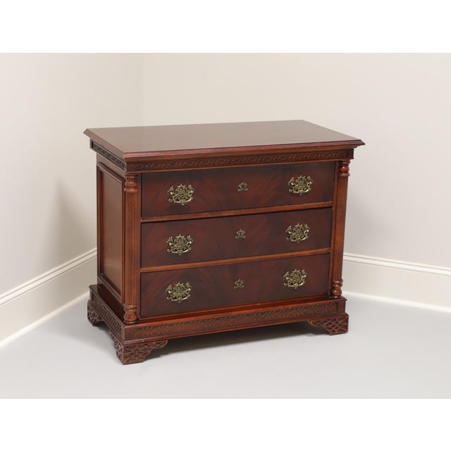 Pulaski Mahogany Chinese Chippendale Bachelor Chest Chairish