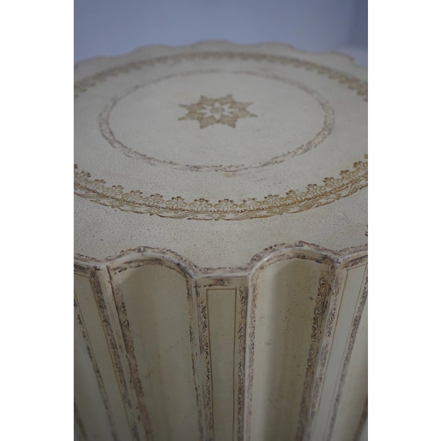 Maitland Smith Leather Wrapped Column Pedestal For Sale In Philadelphia - Image 6 of 10