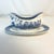 Ridgway Porcelain Antique English Ridgway Porcelain Blue Willow Gravy Boat With Attached Underplate. For Sale - Image 4 of 9
