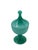 Glass Emerald-Green Glass Sweet Jars, Italy, 1960s, Set of 2 For Sale - Image 7 of 8