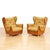 Wood Mid Century Saddleback Sofa & Chair Set by G Plan For Sale - Image 7 of 12