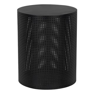 Dixon Side Table, Small, Black Iron For Sale