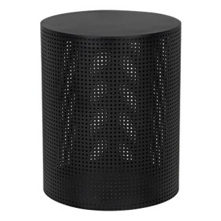 NOIR Dixon Side Table, Small, Black Iron For Sale