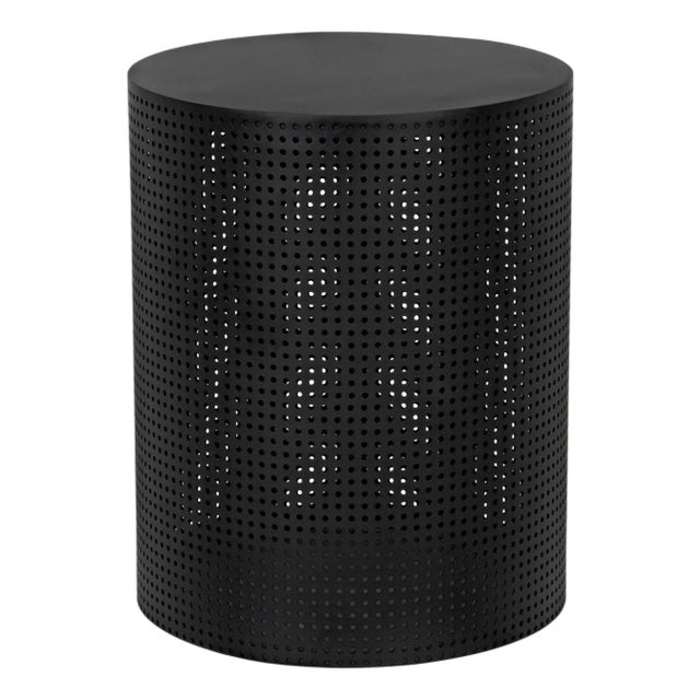 NOIR Dixon Side Table, Small, Black Iron For Sale