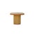 Java Dining Table in Tinted Rattan and Imitation Grained Leather by Popus Editions For Sale - Image 4 of 6