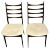 Set of Scandinavian Style Chairs in Skai For Sale