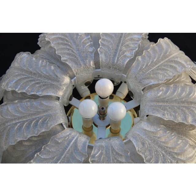 Glass Uranus Ceiling Lights from Seguso, 1960s, Set of 2 For Sale - Image 17 of 18