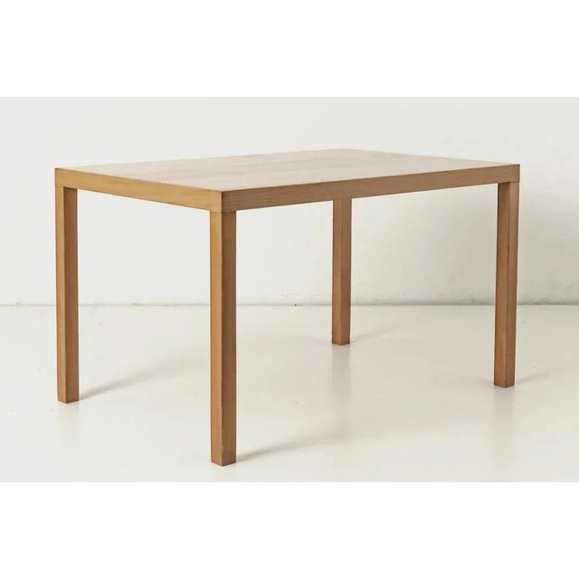 Swiss Beech and Walnut Dining Table, 1950s For Sale - Image 9 of 9