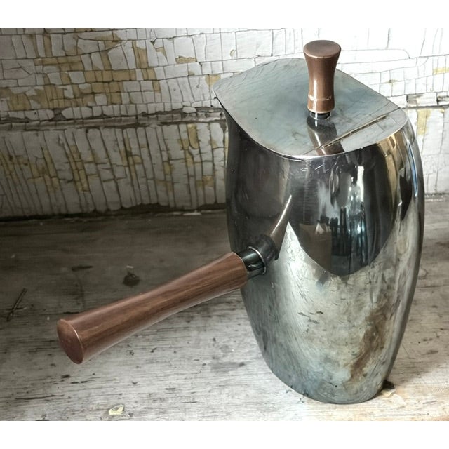 Mid 20th Century Mid 20th Century Heirloom Brand Coffee Pot or Chocolate Pot, Signed For Sale - Image 5 of 6