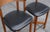 Wood Vintage Danish Modern Findahls Mobelfabrik Teak Counter Stools - A Pair For Sale - Image 7 of 15