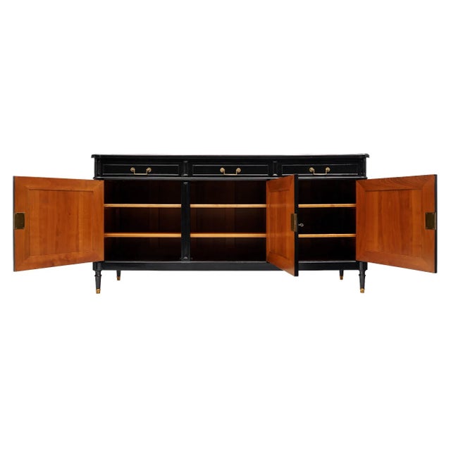 Wood French Antique Louis XVI Buffet For Sale - Image 7 of 9