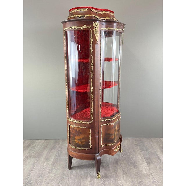 19th Century Louis XV Style Display Cabinet For Sale - Image 11 of 13