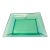 Christian Dior Green Rectangular Glass Vide Poche or Ashtray For Sale