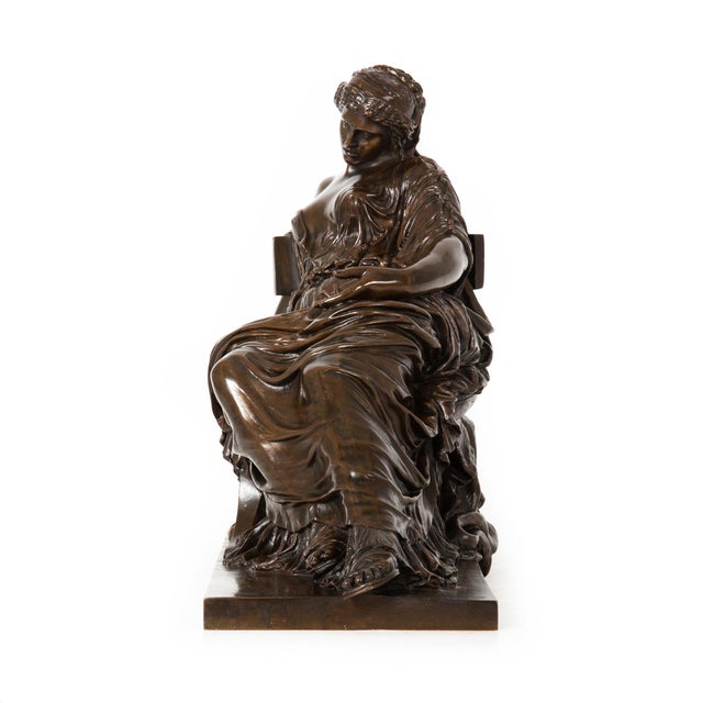 Jean-Baptiste Clesinger French Bronze Sculpture “Dying Lucretia” (1868) by Jean-Baptiste Clesinger For Sale - Image 4 of 15