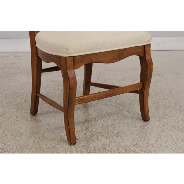 Set of 8 Drexel Heritage Country French Ladderback Chairs For Sale - Image 10 of 17