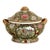 Chinese Rose Medallion (Famille Rose) Porcelain Soup Tureen With Gilt Finish For Sale