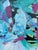 Bottle Green "Beach Days" Large Coastal Modern Statement Painting in Aqua and Teal With Magenta Accents For Sale - Image 8 of 13